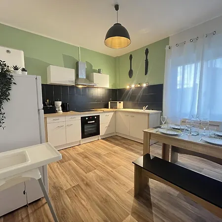 Le Lotus - Gare Sud Batignolles - 4 Pers 公寓 勒芒