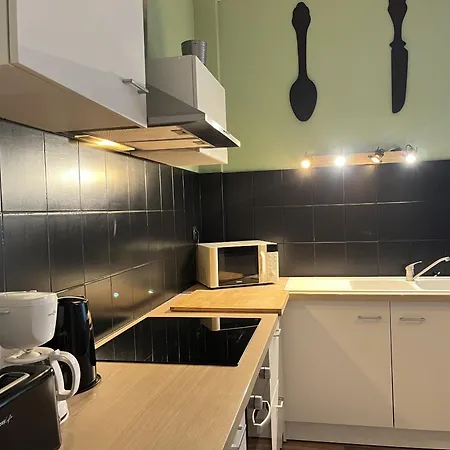 公寓 Le Lotus - Gare Sud Batignolles - 4 Pers 勒芒