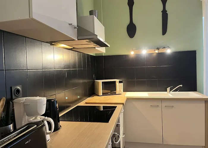 Apartament Le Lotus - Gare Sud Batignolles - 4 Pers Le Mans